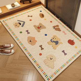 2025年入户门地垫门口高级感脚踏垫门口外面防滑除尘垫可擦洗地毯