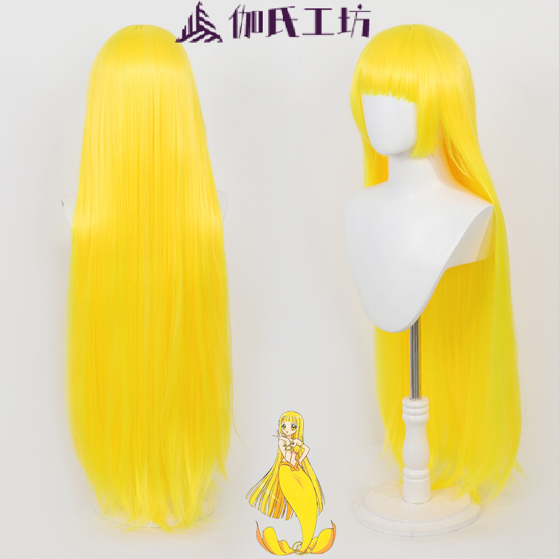 人鱼的旋律夏美可可cosplay假发