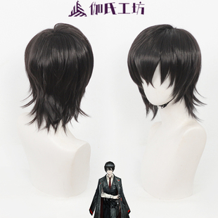 【伽氏工坊】边狱巴士公司LCB罪人 李箱cos假发 打毛顶短发玫瑰网