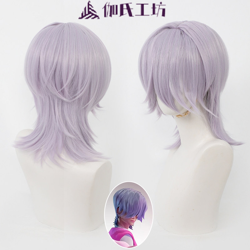 K-POP猎魔女团神秘cos假发头皮顶