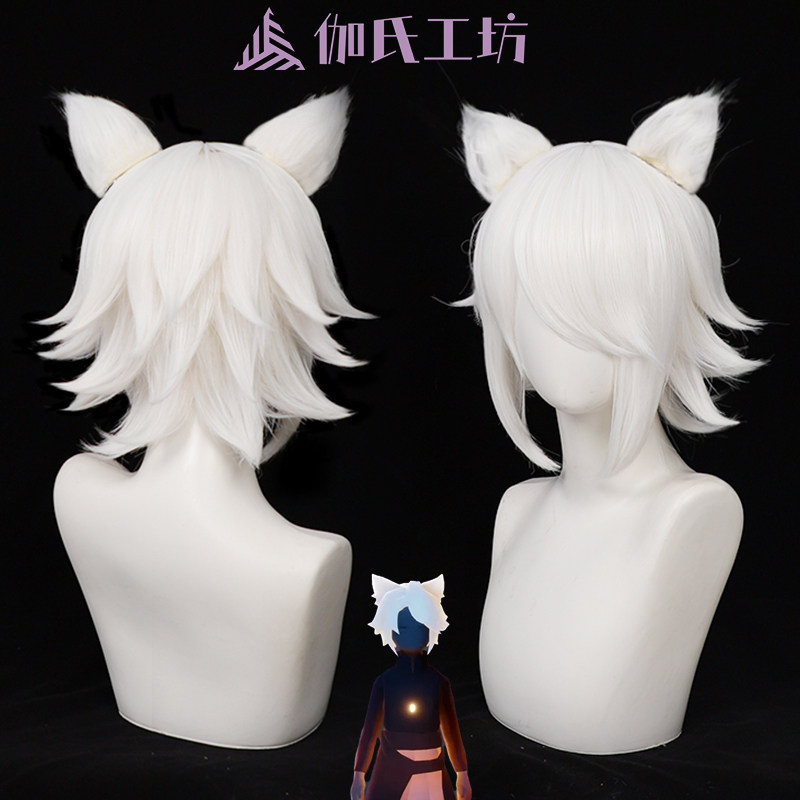 光遇sky光之子极光季猫猫头发型