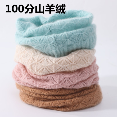 羊绒脖套围脖男女保暖护颈假领子