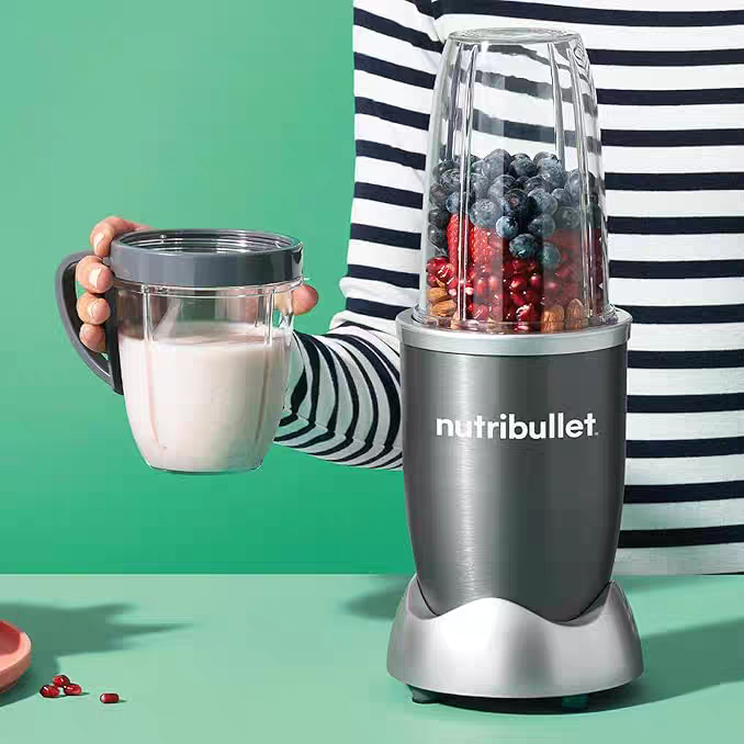 美国nutribullet pro900W magic bullet榨汁机破壁机奶昔碎冰流食
