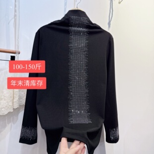 清库存大码高领打底衫百搭