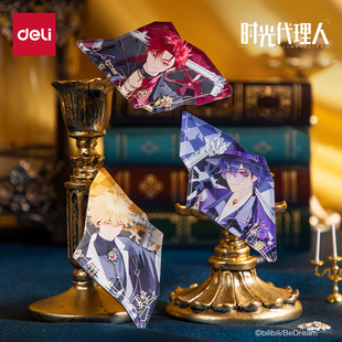 得力时光代理人联名藏画系列冰箱贴谷子刘枭vein夏斐盲盒礼物初中