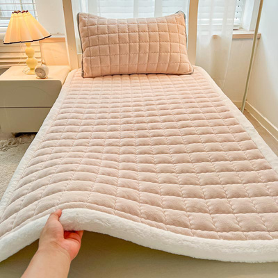 【加绒加厚】学生宿舍牛奶绒床垫