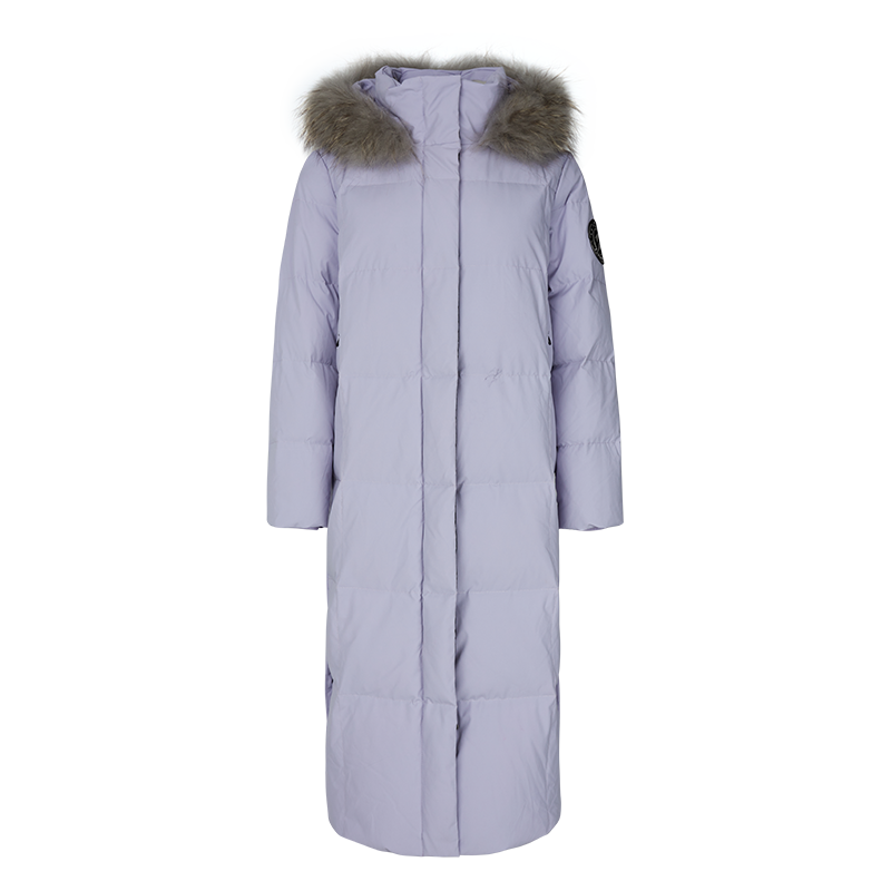 雪中飞奢华毛领羽绒服