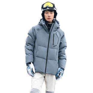 [羽绒清仓199元]雪中飞2025冬热销男女短中长连帽加厚羽绒服外套