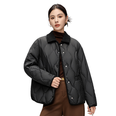 短款羽绒服雪中飞时尚气质外套