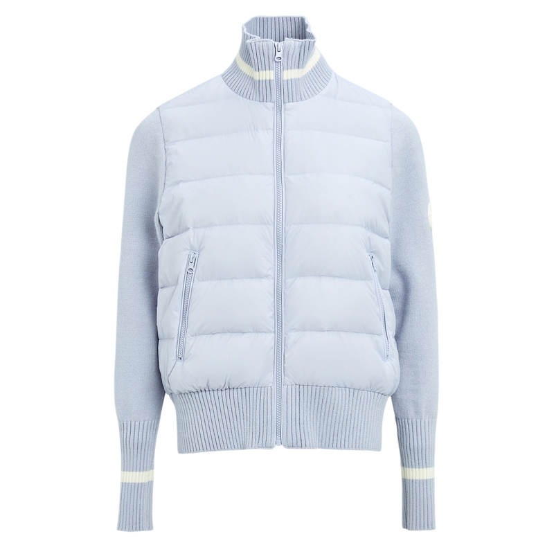 羽绒服针织雪中飞韩版立领