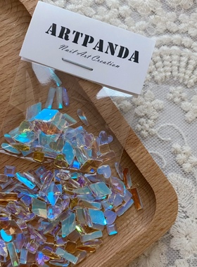 ARTPANDA美甲极光钻饰品网红爆款极光钻激光异形钻温精灵同款混装