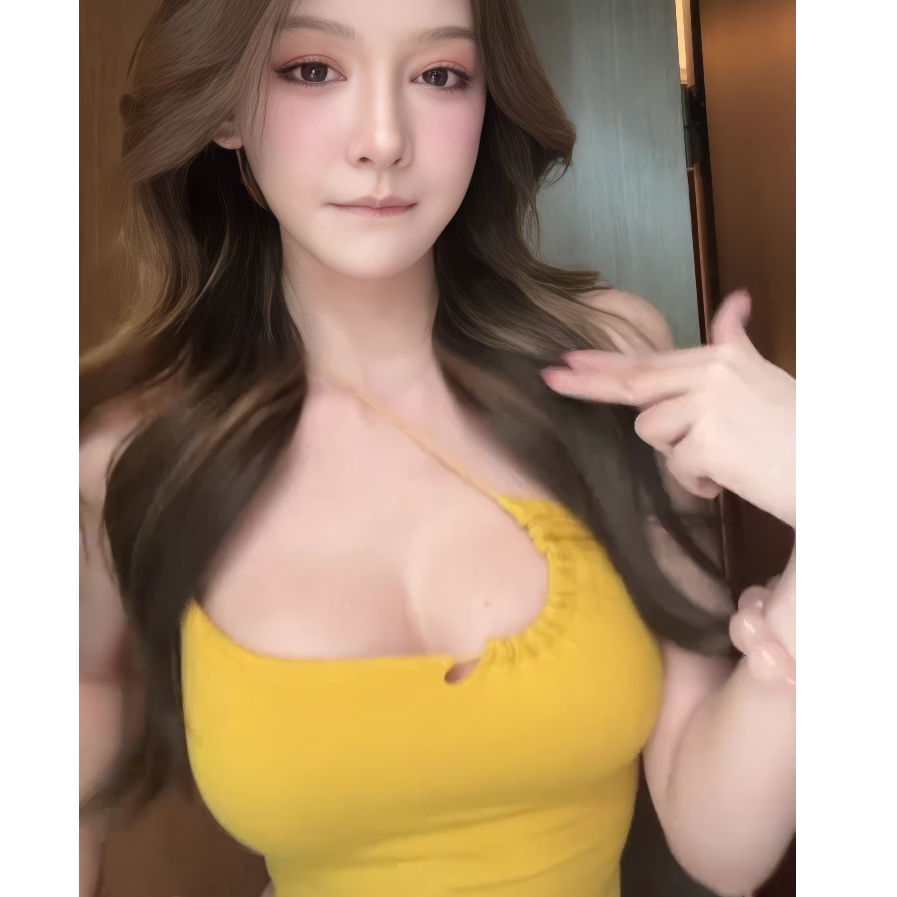 带胸垫吊带背心女纯欲韩版甜辣妹