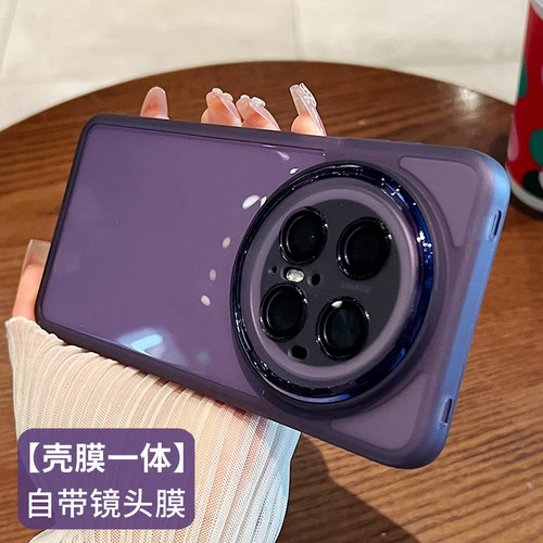 适用华为Mate90手机壳超薄mate90promax透明软硅胶mate80防摔保护套mate70男女款mate60pro+简约镜头全包壳