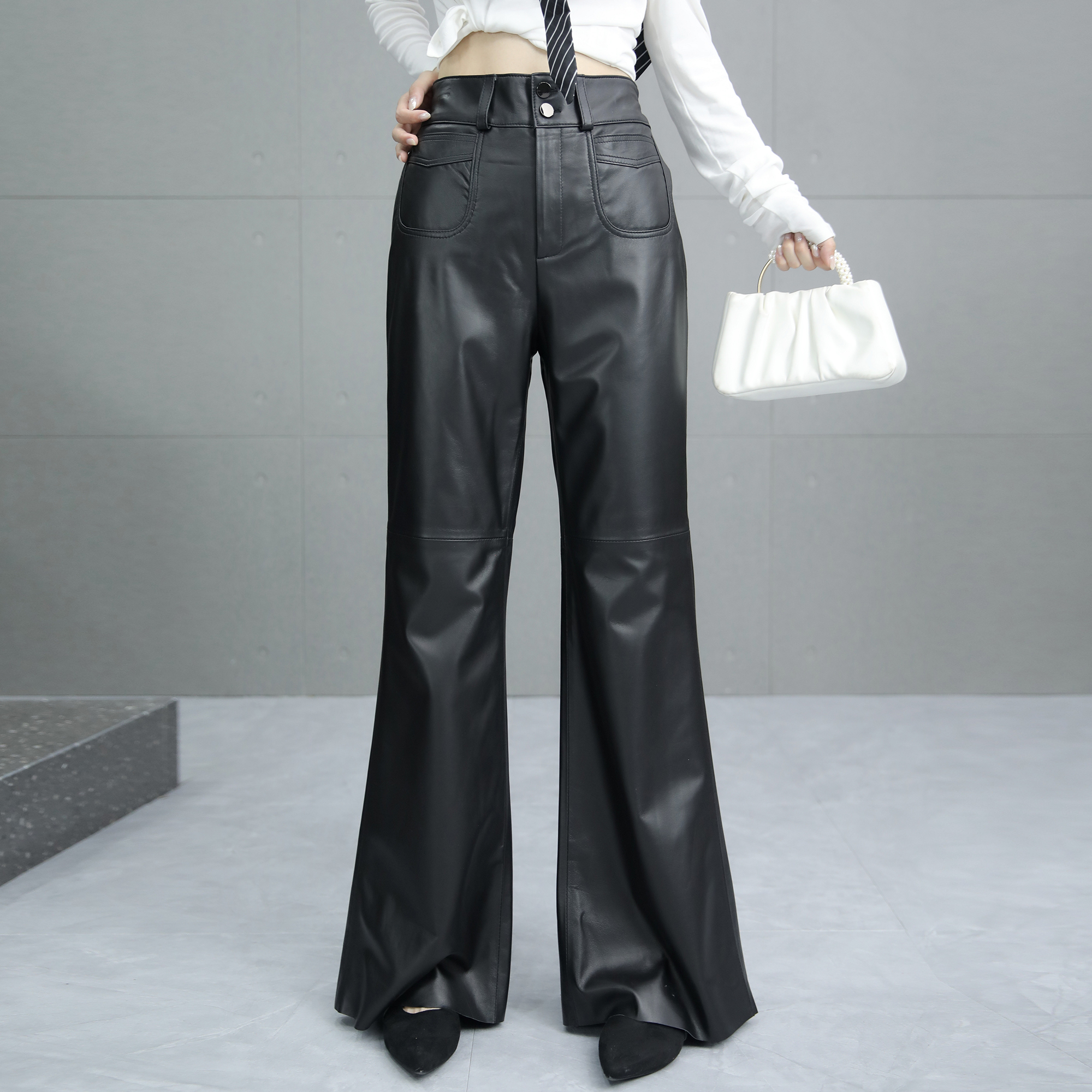 微喇裤女2025年秋季新款