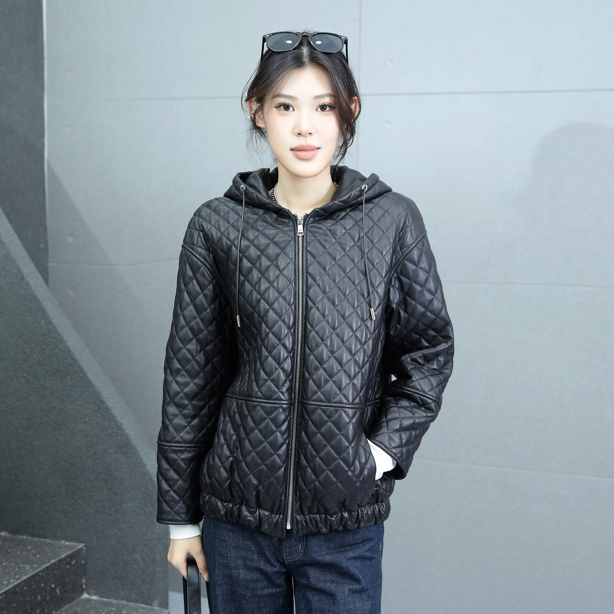 真皮皮衣女2025年新款洋气