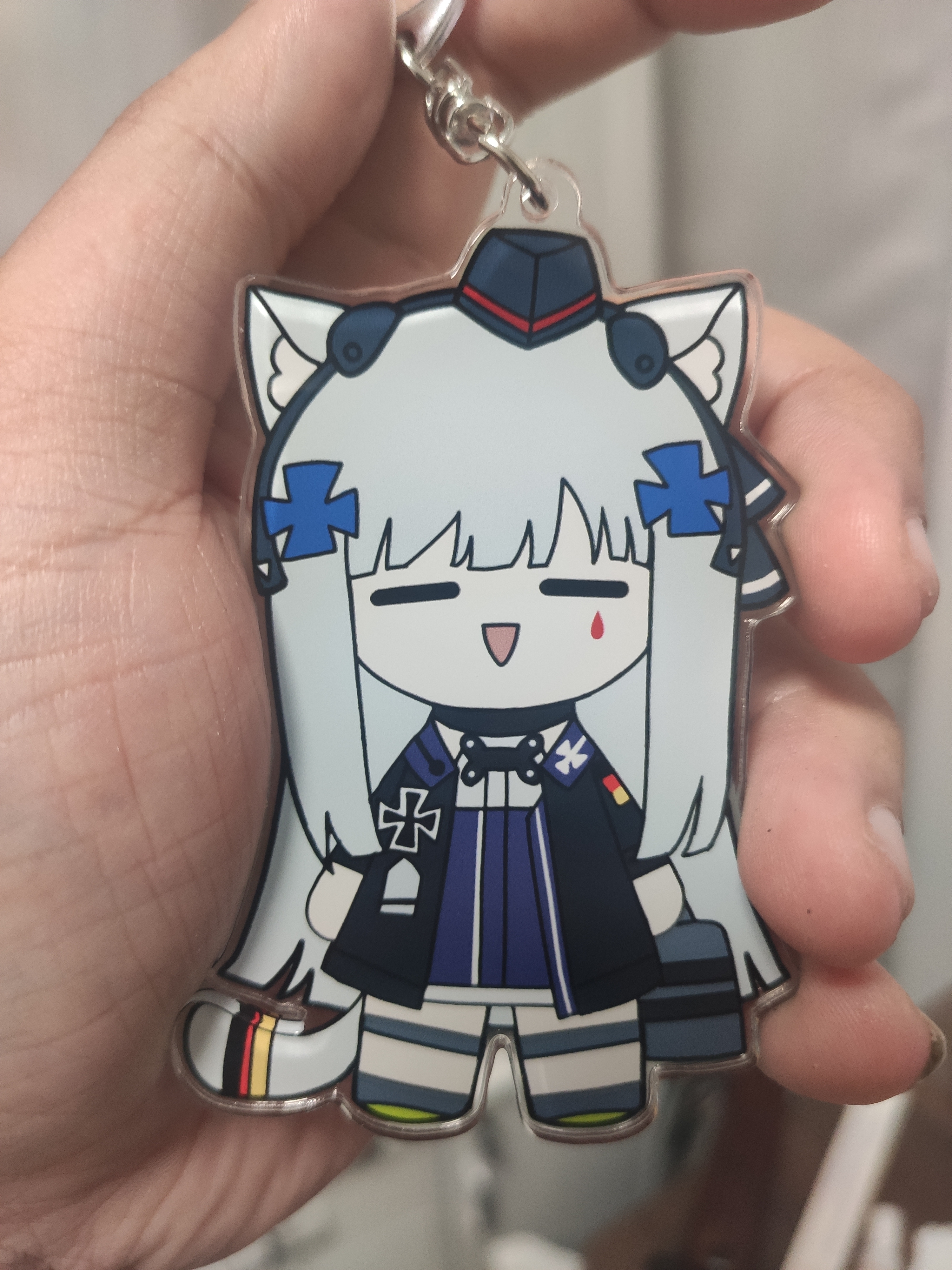 少前 HK416 MOD3 416猫猫 亚克力钥匙扣 亚克力挂件 少女前线周边