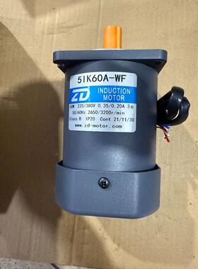 【中大电机】【全新未使用】【5IK60A-WF】