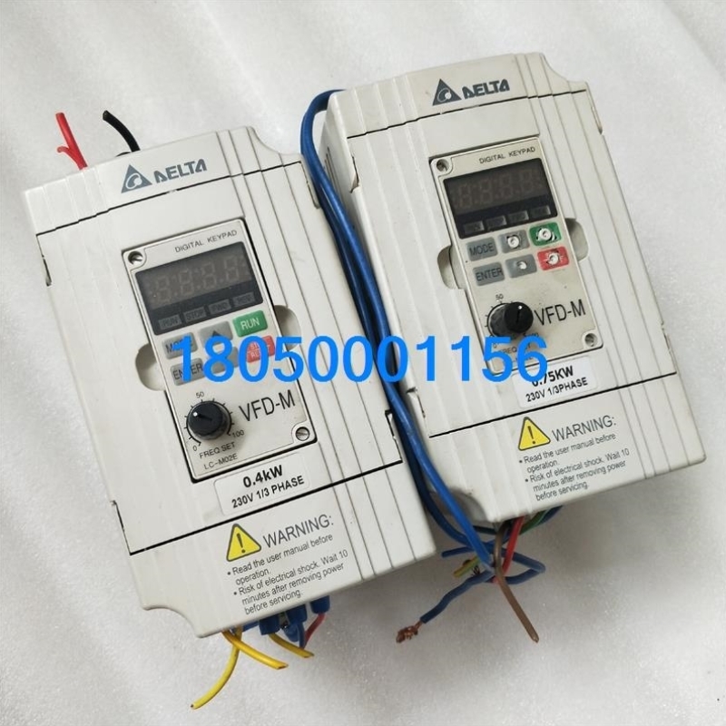 【议价】【议价】台达M系列变频器400W VFD004M21A 2107