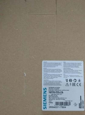 【议价】议价产品电机软启动器3RW4075-6BB44 正品3RW40756BB44