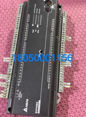 【议价】【议价】台达plc dvp48Ec00T3件功能正常包好成色