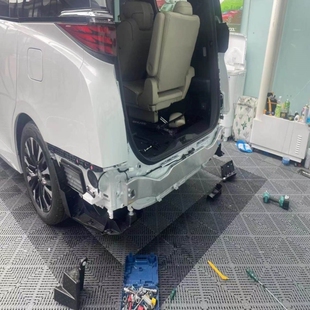 埃尔法铝合金防议 小晓埃尔法铝合金后防撞梁15一23款 议价