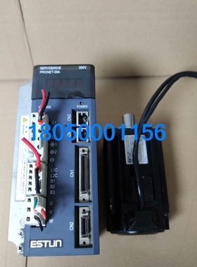 【议价】【议价】埃斯顿750W伺服电机套装驱动器型号PNET-08AM