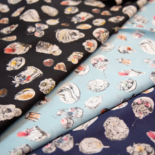 hokooh进口60支纯棉连衣裙布料