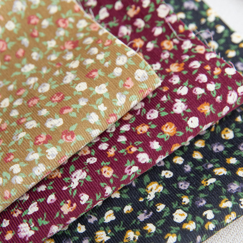 KOKKA纯棉服装灯芯绒面料