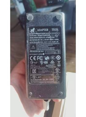 24V2.71A三针3孔线电源适配器ATS065T-P240Q18201充电器线议价