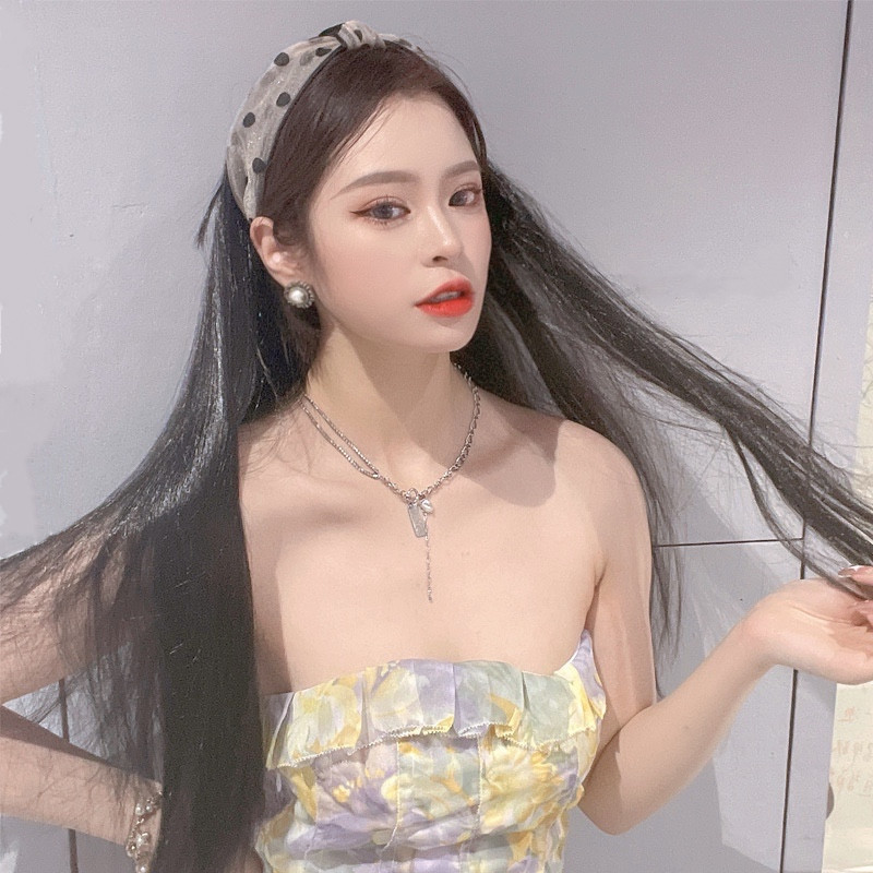 假发女夏季发箍一体式长
