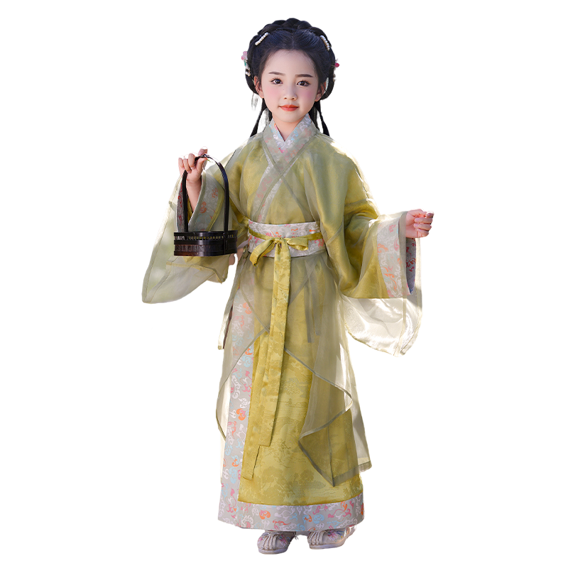 南巷瑾夏兒童漢服戰(zhàn)國(guó)袍原創(chuàng)設(shè)計(jì)