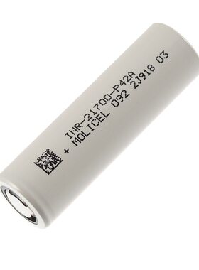 魔力molicel 18650 P28A 21700 P42A P45B P50B低温锂电池5000mAh
