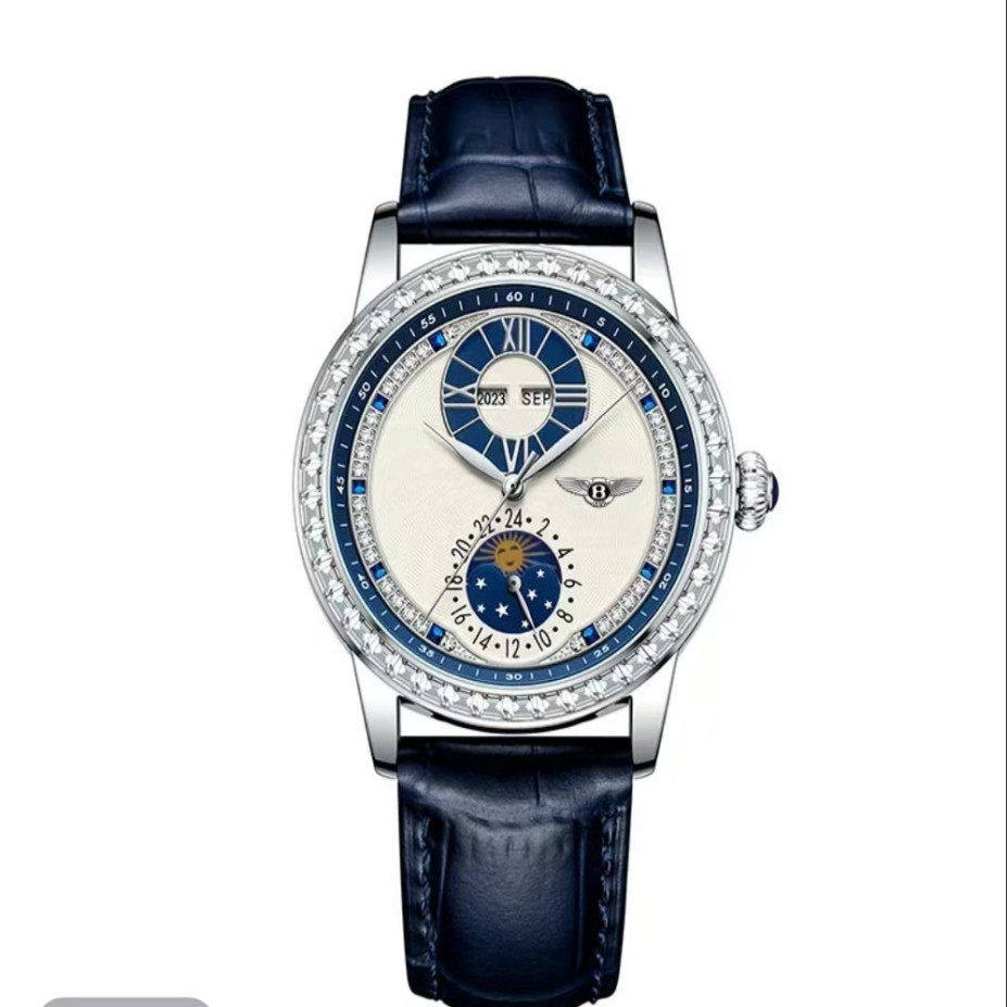 Bentley宾利月光之境/全球限量一万/BA-422-wan4夜光防水机械腕表