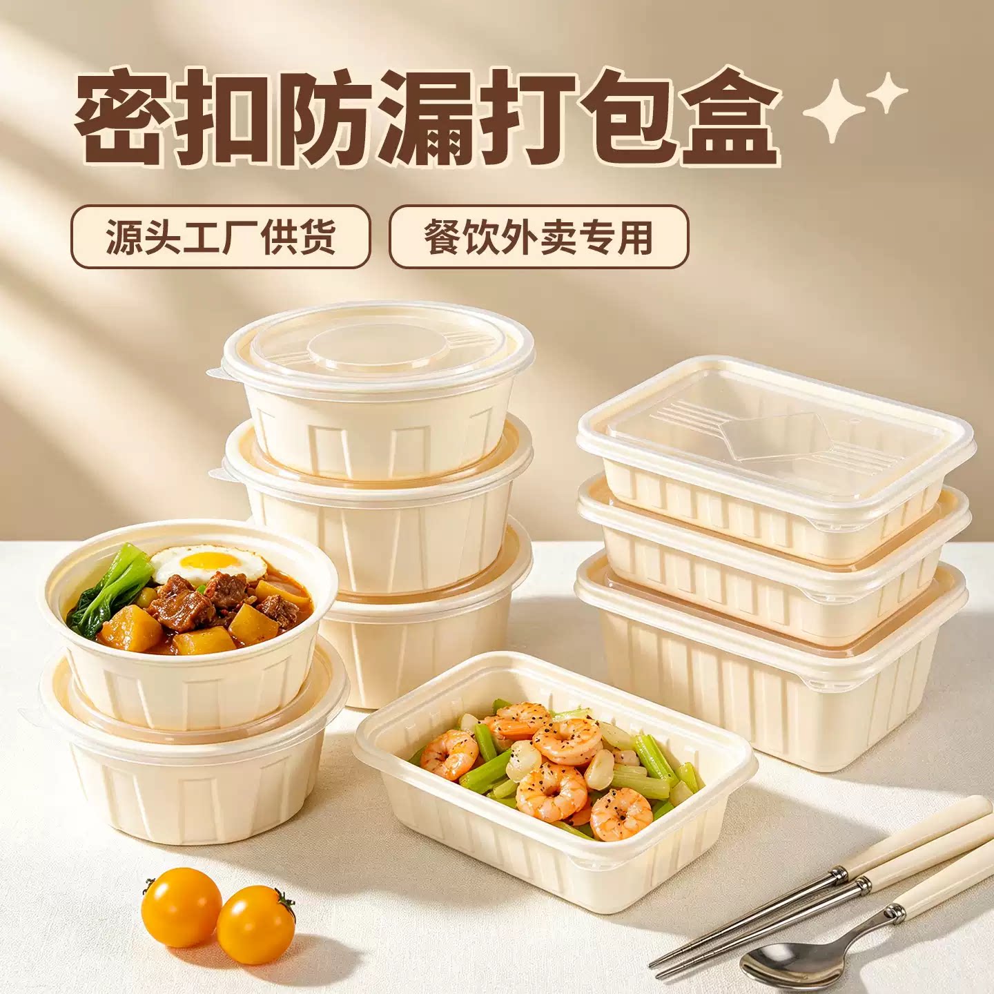 一次性环保外卖打包盒食品级标准