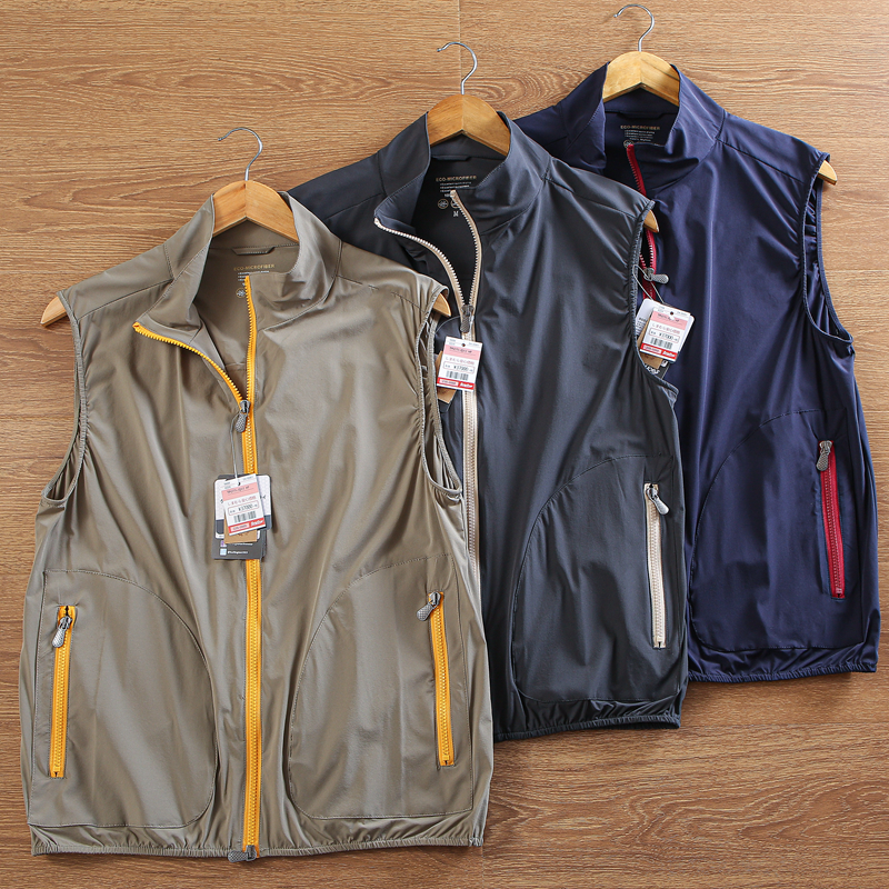 马甲轻量透气休闲弹力