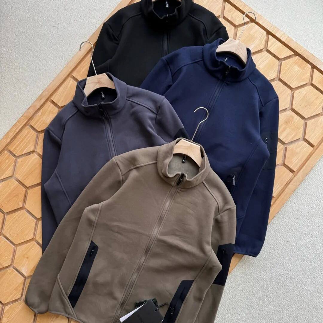 户外男士加厚摇粒绒外套立领拉链运动休闲加绒上衣