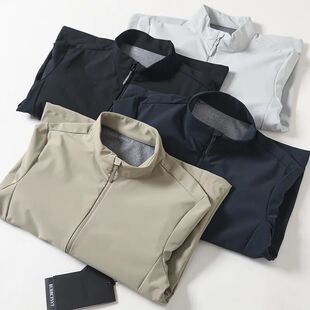 2026春季男士户外防风防水透气通勤休闲立领风衣外套轻量化夹克潮