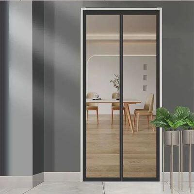 Magnetic suction door curtain gauze door mosquito proof hous