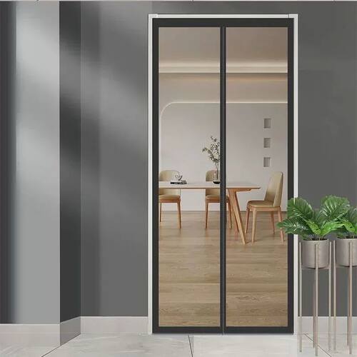 Magnetic suction door curtain gauze door mosquito proof hous