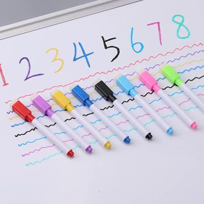 8PCS Erasable Whiteboard Markers School Office Supplies - Bo