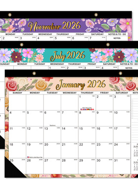 25-26 Years Wall-mounted Calendar Simple Desktop Calendar 18