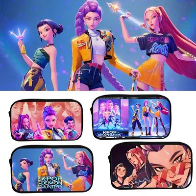 Hunter Kpop Student Pencil Case Large Cloth Bag For Girl Off