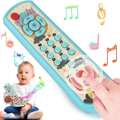 Baby Remote Control Teether Silicone Baby Anti-Eating Gloves