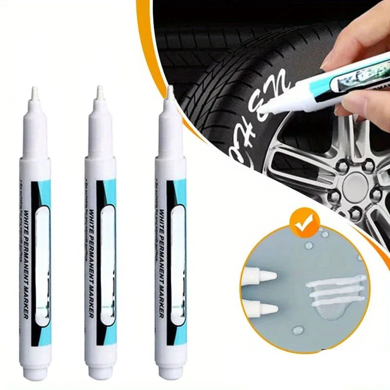 1/3/5Pcs White Chalk Marker Erasable Blackboard Pens Liquid