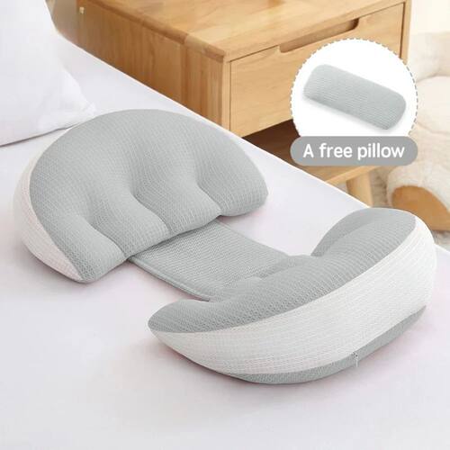 Pregnancy Pillow with 1pc Free An Auxiliary Pillow Cotton Wa