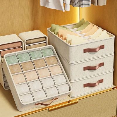 Underwear Sock Bra Storage Box Cabinet Drawer Organizer For