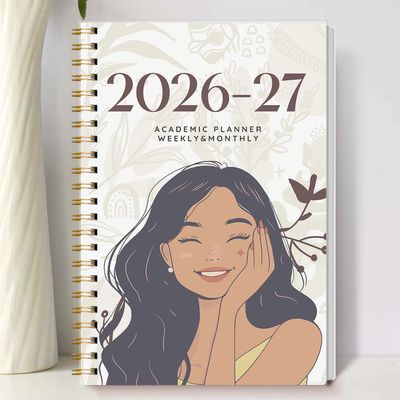 2026-2027 A5 Weekly & Monthly Planner – Jan 2026 to Dec 202