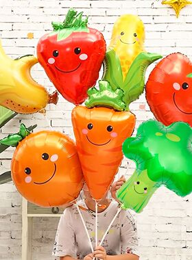 1/7pcs Strawberry Broccoli Corn Banana Tomato Orange Carrot