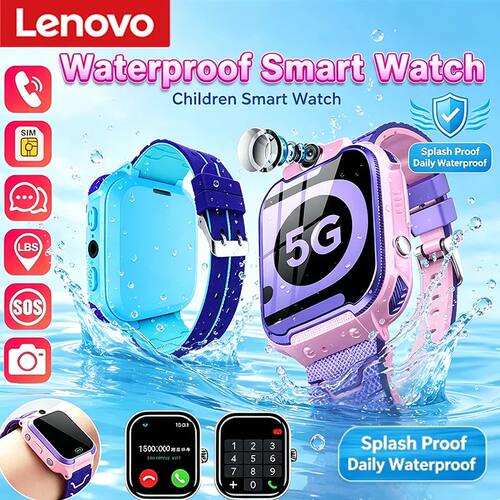 5G Kids Smart Camera Watch GPS Location Sim Card Call SOS IP