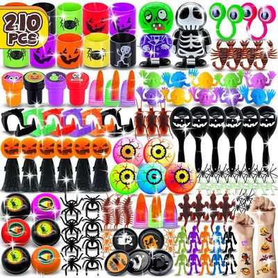 10PCS Halloween Fidget Toys Skull Pumpkin Stress Relief Sens
